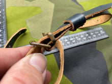 Load image into Gallery viewer, WW2 German Home Front Gladiator Fire Helmet Chinstrap with Buckle - The Militaria Shop