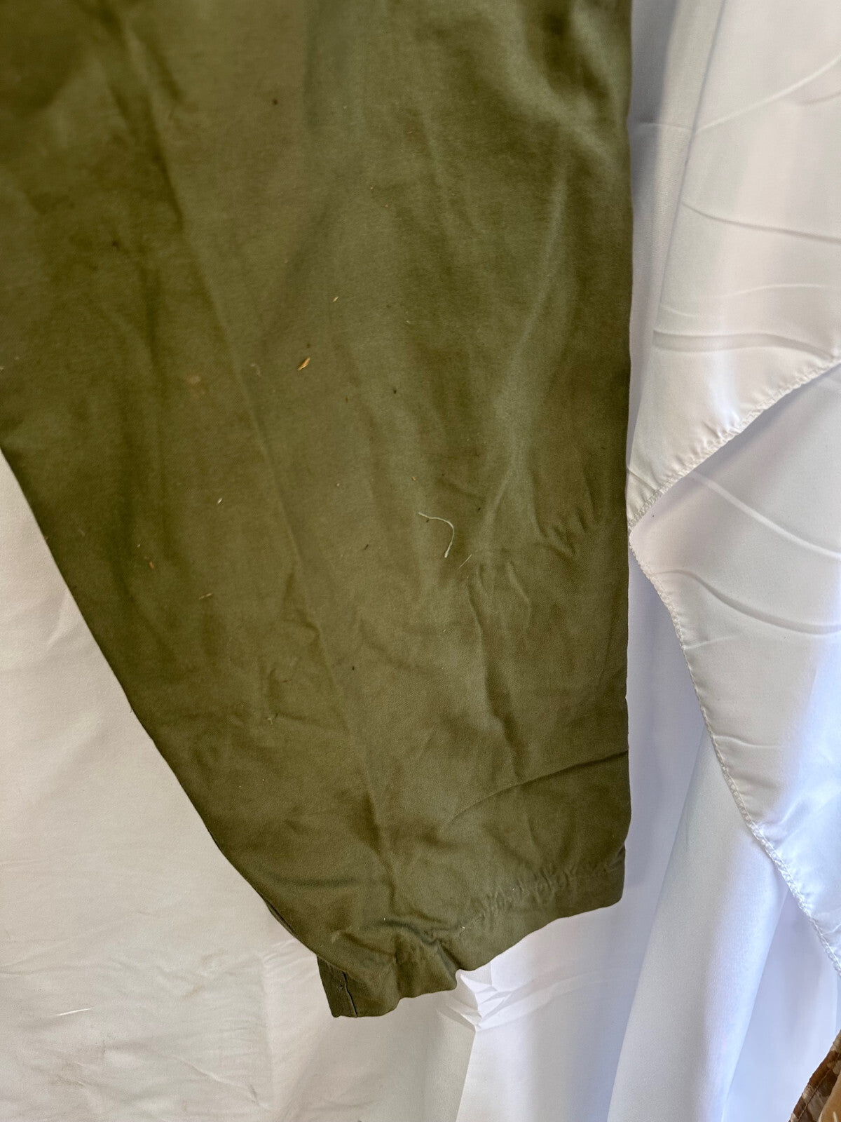 Genuine British Army 1960 Pattern Combat Trousers OD Green - Size 2 - 33" Waist - The Militaria Shop