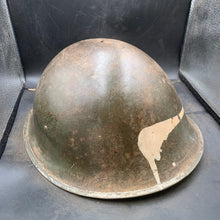 Load image into Gallery viewer, Original WW2 British/Canadian Army Mk3 "Turtle" Combat Helmet - The Militaria Shop