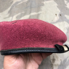 Load image into Gallery viewer, Genuine Belgian Army Beret - Paratrooper - Size 54 - The Militaria Shop