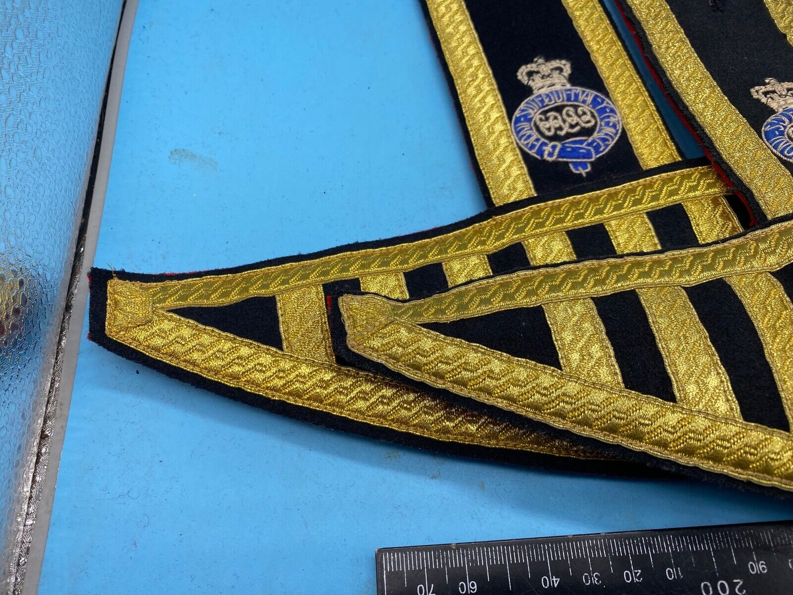 Pair of Original British Army Grenadier Guards Bandsman's Epaulettes / Wings - The Militaria Shop