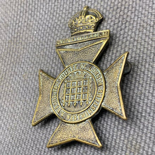Load image into Gallery viewer, Original WW1 British Army 16th County of London Westminster Regiment Cap Badge - The Militaria Shop