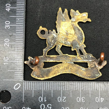Load image into Gallery viewer, Original WW1 British Army Cap Badge - Montgomeryshire Imperial Yeomanry - The Militaria Shop