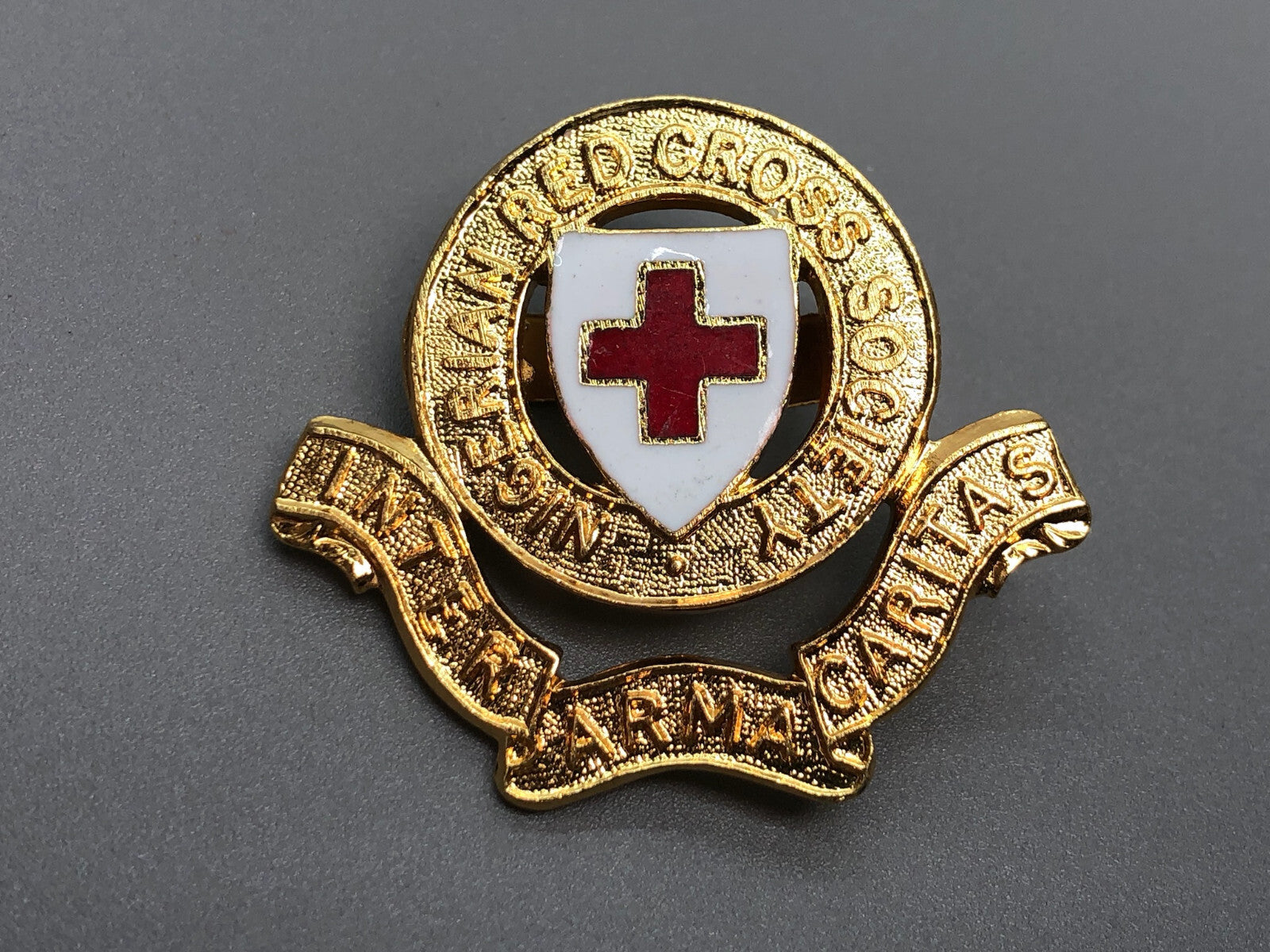 Genuine Nigerian Red Cross Society Badge - The Militaria Shop