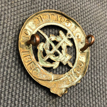 Load image into Gallery viewer, Original WW2 British Army Cap Badge - Corps of Commissionaires - The Militaria Shop