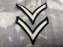 Load image into Gallery viewer, Original US Army WW2/Vietnam War Army Chevron Stripes - Private First Class PFC - The Militaria Shop