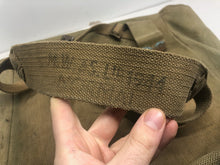 Load image into Gallery viewer, Original British Army 37 Pattern Large Pack - 1944 Dated Strap - The Militaria Shop