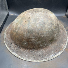 Load image into Gallery viewer, Original WW2 British Army Mk2 "Brodie" Combat Helmet - The Militaria Shop