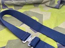Load image into Gallery viewer, Original British Royal Navy Blue Canvas Stable Belt - Approx 46" Waist - The Militaria Shop