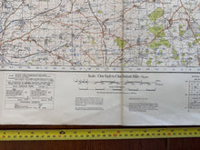 Load image into Gallery viewer, Original WW2 British Army OS Map of Great Britain - Northampton - The Militaria Shop