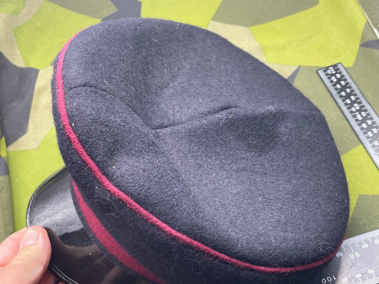 Original British Army Woman's Royal Army Medical Corps Peaked Cap - Size 56cm - The Militaria Shop