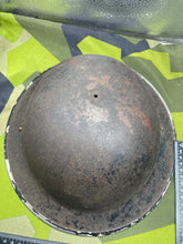Load image into Gallery viewer, Original WW2 British Home Front Warden's Helmet Shell - The Militaria Shop