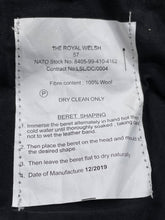 Load image into Gallery viewer, Original British Army The Royal Welsh Regiment Beret - Size 57cm - The Militaria Shop