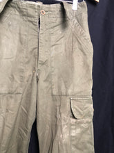 Load image into Gallery viewer, British Army OD Green Lightweight Combat Trousers - Size 28" Waist - The Militaria Shop
