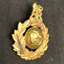Load image into Gallery viewer, Original WW2 British Army Cap Badge - Royal Marines - The Militaria Shop