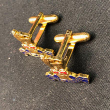 Charger l'image dans la galerie, British Army Royal Army Pay Corps Cufflinks Set - The Militaria Shop