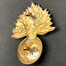 Load image into Gallery viewer, Genuine British Army WW2 Royal Fusiliers Cap Badge - The Militaria Shop