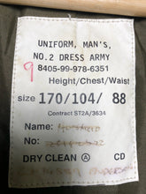 Lade das Bild in den Galerie-Viewer, Grade 1 Used British Army No.2 Dress Uniform Jacket - Size 170/104/88 - The Militaria Shop