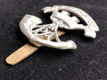 Load image into Gallery viewer, Original WW2 British Army Light Infantry Cap Badge - The Militaria Shop