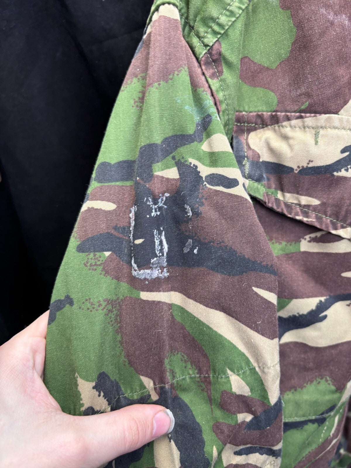 Surplus British Army DPM Pattern Camouflaged Combat Jacket Field-170/96 - The Militaria Shop