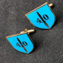 Charger l'image dans la galerie, British Army 40 Commando Royal Marines Cufflinks Set - The Militaria Shop