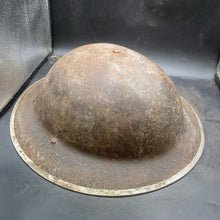 Load image into Gallery viewer, Original British Army WW2 Mk2 Combat Helmet - The Militaria Shop