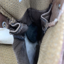 Lade das Bild in den Galerie-Viewer, British Army Surplus Brown Leather YDS Combat Patrol Boots - Size UK 9 M - The Militaria Shop