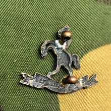 Load image into Gallery viewer, RARE WW1 New Zealand Army Collar Badge - 9th Wellington East Coast Mounted - The Militaria Shop