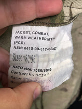 Charger l'image dans la galerie, British Army MTP Camouflaged Combat Warm Weather Combat Jacket - Size 180/96 - The Militaria Shop