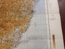 Load image into Gallery viewer, Original WW2 British Army RAF Navy Base Map of Scotland - The Eastern Highlands - The Militaria Shop