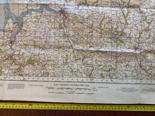 Load image into Gallery viewer, Original WW2 British Army GSGS OS Map of England & Wales - Barnstable - The Militaria Shop
