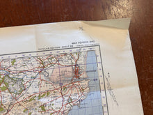 Load image into Gallery viewer, Original WW2 British Army GSGS Map of Scotland - Arbroath & Montrose - The Militaria Shop