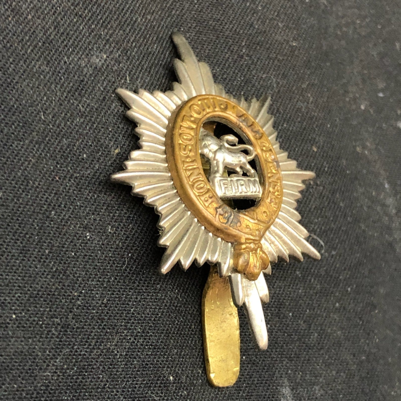Original WW2 British Army Cap Badge - Worcestershire Regiment - The Militaria Shop
