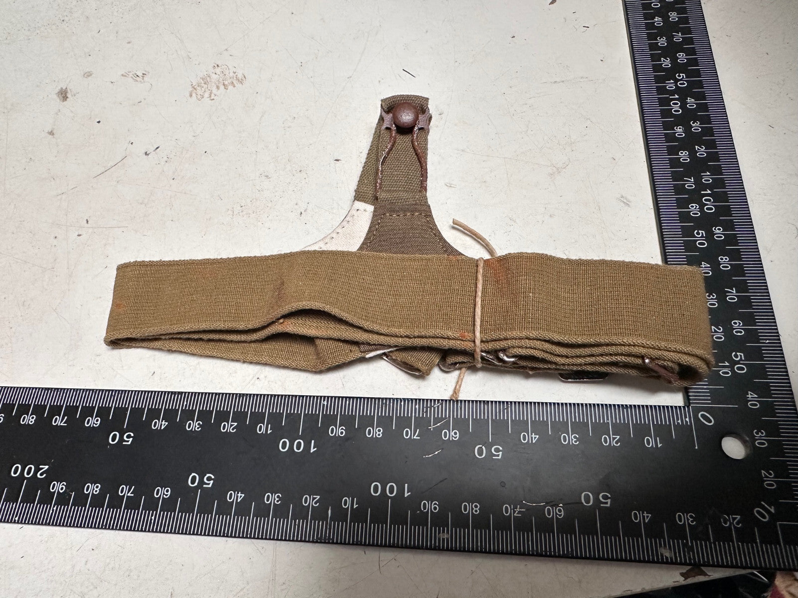 Original British Army WD Marked WW2 Pattern Sock Suspenders - Unissued from Box - The Militaria Shop