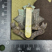 Load image into Gallery viewer, Original British Army Victorian Crown East Surrey Regiment Cap Badge - The Militaria Shop