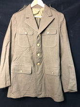 Load image into Gallery viewer, Original WW2 US Army Class A Dress Jacket 1940 - Private Ryan Prop - 38" Long - The Militaria Shop