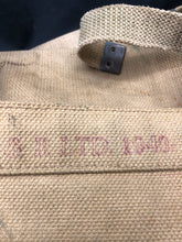 Load image into Gallery viewer, Original WW2 British Army 37 Pattern Large Pack & Strap - 1940 Dated - The Militaria Shop