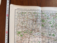 Load image into Gallery viewer, Original WW2 British Army GSGS OS Map of England & Wales - Brighton & Eastbourne - The Militaria Shop