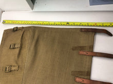 Load image into Gallery viewer, Original WW2 British Army 37 Pattern Despatch Riders High Sided Spats 1942 Dated - The Militaria Shop