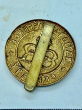 Load image into Gallery viewer, Original RARE British Army - Edward VIII National Defence Company Cap Badge - The Militaria Shop