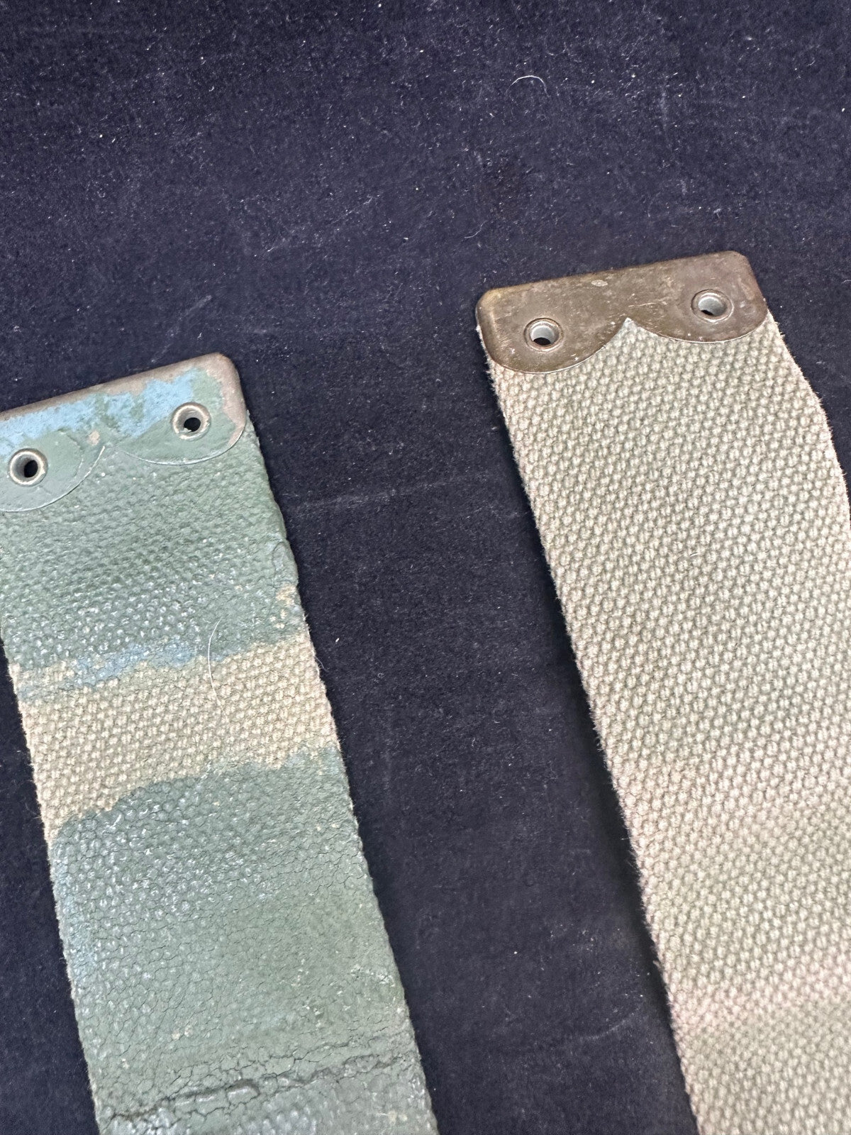 Original WW2 Dated British Army 37 Pattern L Strap Set - The Militaria Shop