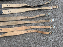 Lade das Bild in den Galerie-Viewer, Original German Army Leather Equipment Y-Straps - The Militaria Shop