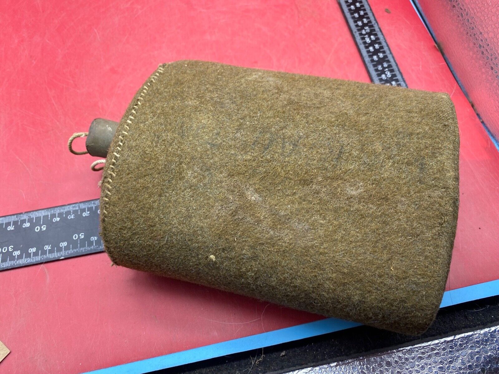 Original WW2 British Army Soldiers Water Bottle - The Militaria Shop