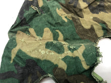 Charger l'image dans la galerie, Original US Army Vietnam War Era M1 Camo Helmet Cover - Local Find - Combat Worn - The Militaria Shop