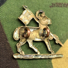Load image into Gallery viewer, Original WW1 British Army Collar Badge - Queen's Royal Regiment (West Surrey) - The Militaria Shop