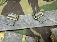 Load image into Gallery viewer, Original British Royal Air Force RAF Blue WW2 37 Pattern Belt - 38" Waist Max - The Militaria Shop