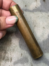 Load image into Gallery viewer, Original WW1 British Army SMLE Enfield Brass Oil Bottle - EFD Marked - The Militaria Shop