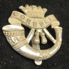 Load image into Gallery viewer, Original British Army Cap Badge - Duke of Cornwall's Light Infantry - The Militaria Shop
