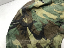 Load image into Gallery viewer, Original US Army Vietnam War Era M1 Camo Helmet Cover - Local Find - Combat Worn - The Militaria Shop