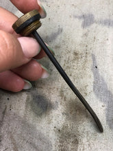 Load image into Gallery viewer, Original WW1 British Army SMLE Enfield Brass Oil Bottle - EFD Marked - The Militaria Shop